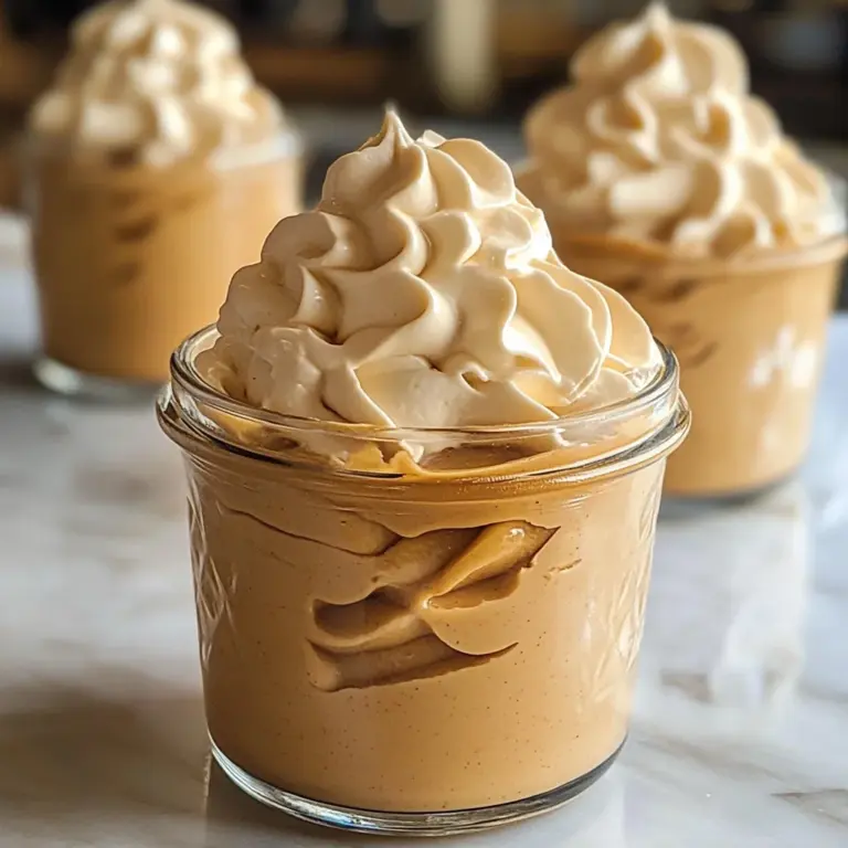 5-Minute Peanut Butter Mousse