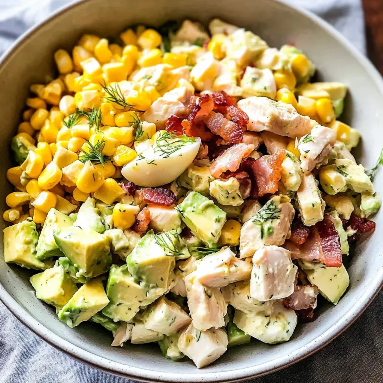 Avocado Chicken Egg Salad