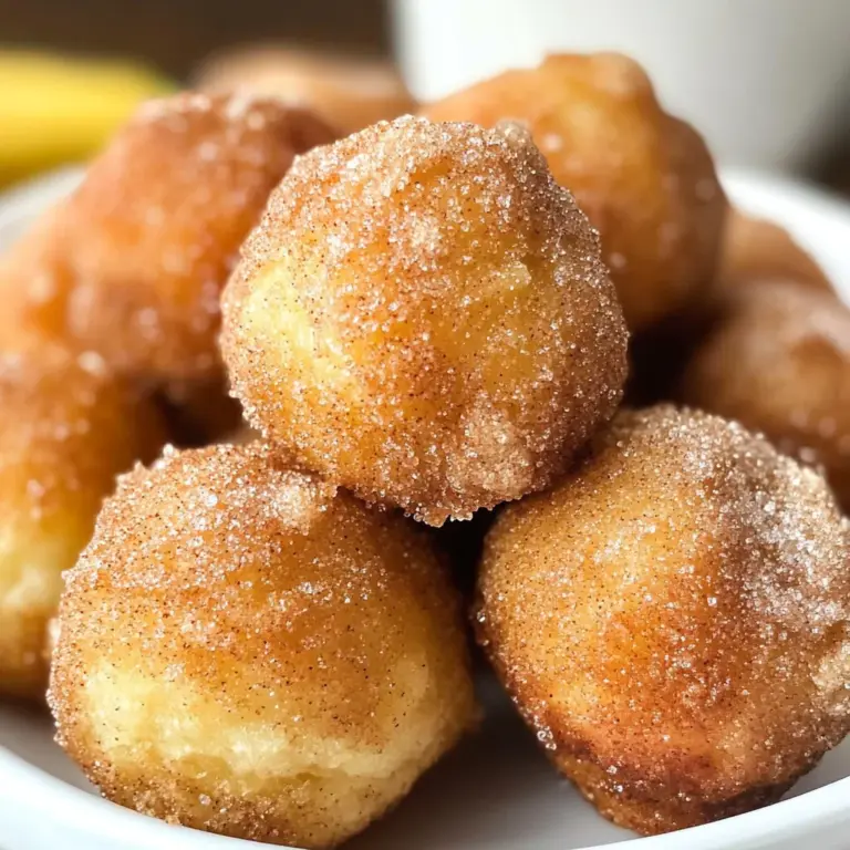 Banana Donut Holes