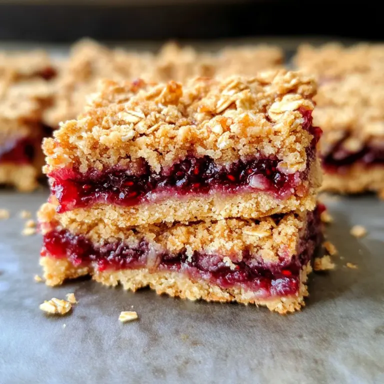 Berry Oat Bars