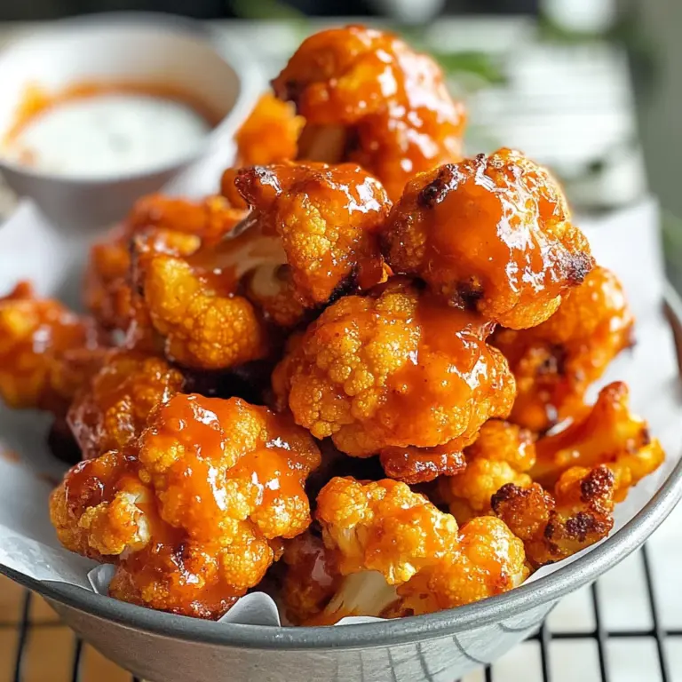 Buffalo Cauliflower Wings