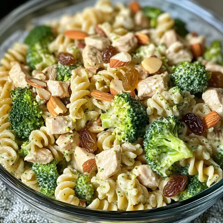 Chicken Broccoli Pasta Salad