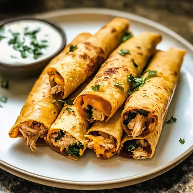 Chicken Taquitos