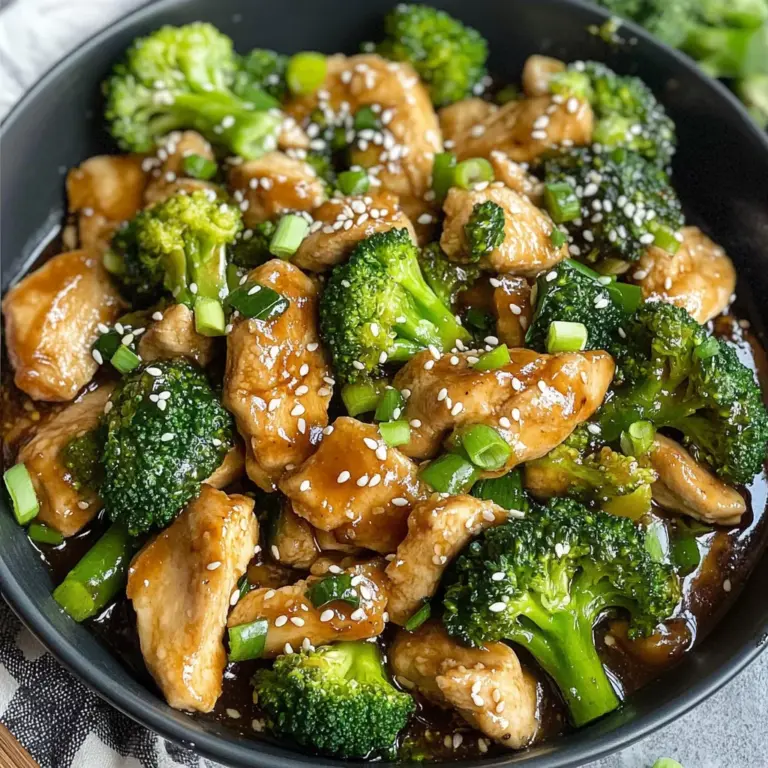 Chicken and Broccoli Stir Fry