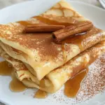 Cinnamon Roll Protein Crepes