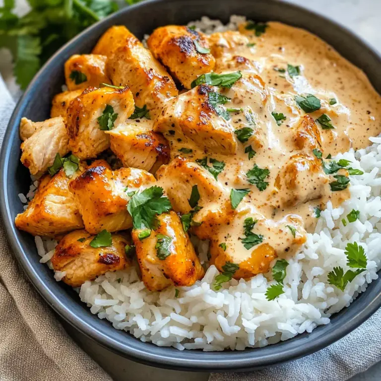 Coconut Chicken Rice Bowl