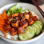 Crispy Gochujang Korean Tofu