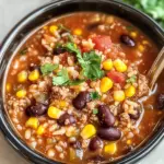 Crock Pot Taco Rice Soup Recipe