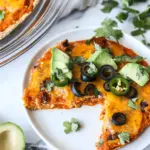 Crustless Taco Pie (Keto Taco Pie + Low Carb, Gluten Free)