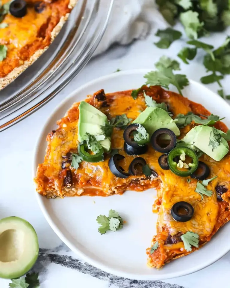 Crustless Taco Pie (Keto Taco Pie + Low Carb, Gluten Free)