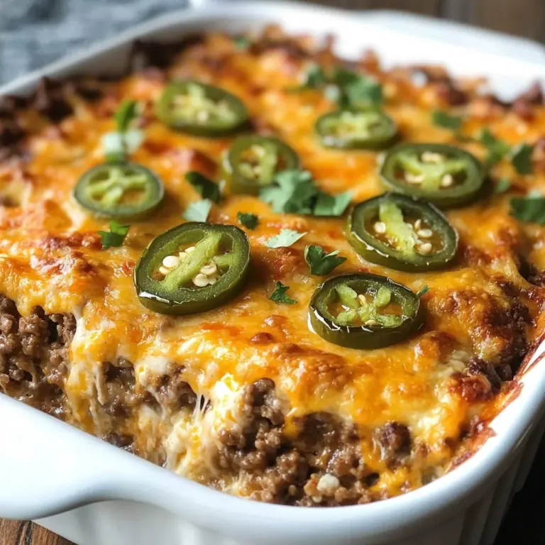 Easy Cheesy Keto Taco Casserole (10-Minute Recipe)