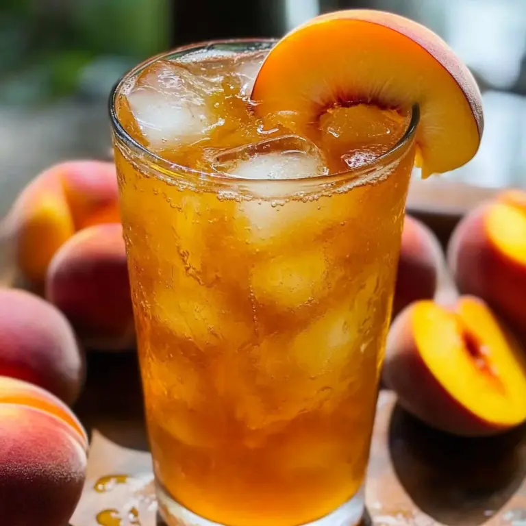 Easy Peach Tea Recipe!