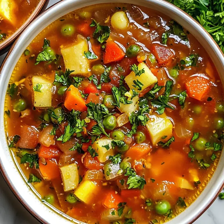 Easy Vegetable Soup
