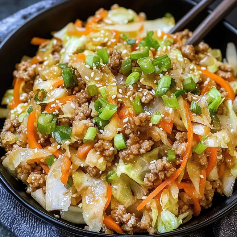 Egg Roll in a Bowl Recipe