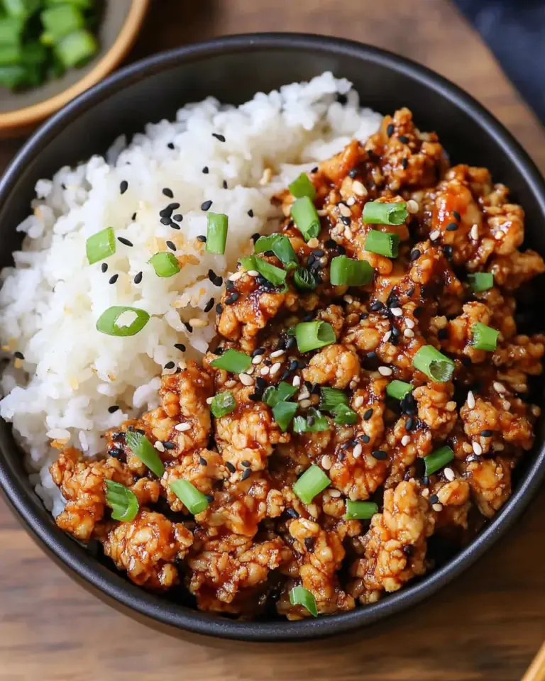 Firecracker Ground Chicken