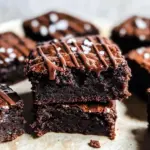 Fudgy Flourless Almond Butter Brownies (gluten free + dairy free)