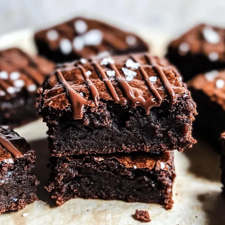 Fudgy Flourless Almond Butter Brownies (gluten free + dairy free)