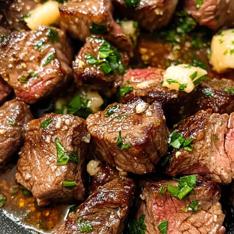 Garlic Butter Steak Bites