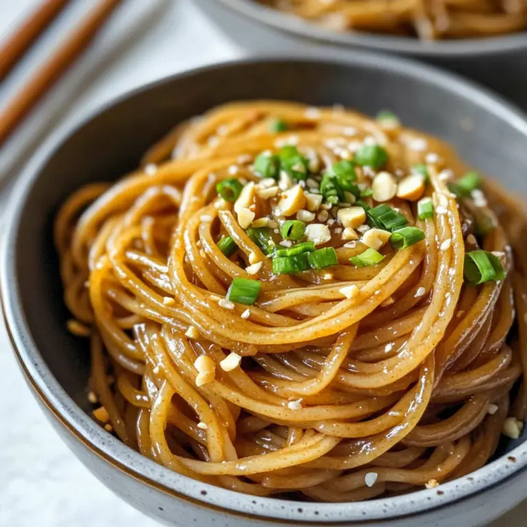 Garlic Sesame Noodles