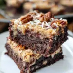 German Chocolate Brownies