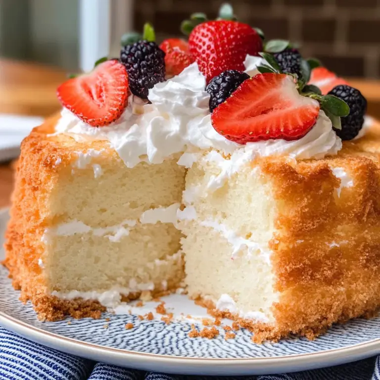 Homemade Angel Food Cake
