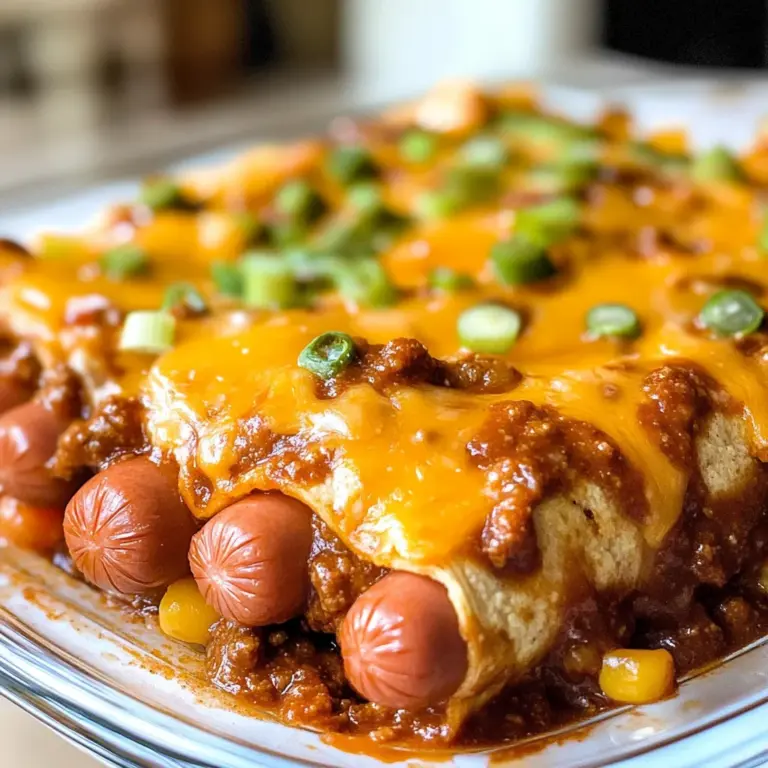 Keto Chili Dog Casserole Recipe