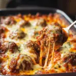 Keto Meatball Casserole