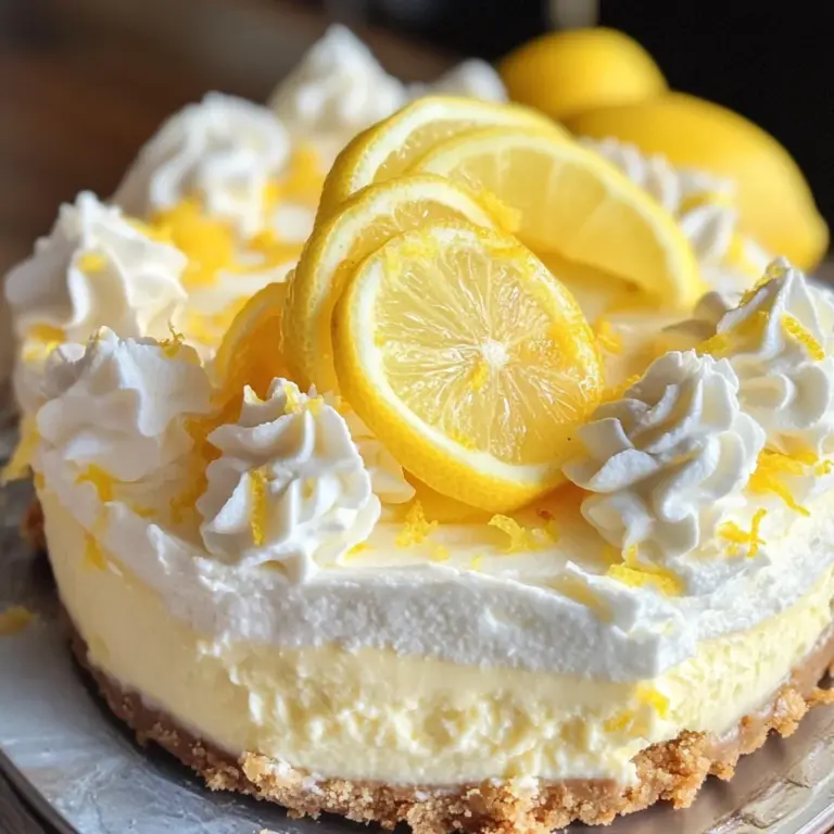 Lemon Cheesecake