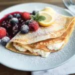 Lemon Ricotta Crepes
