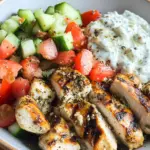 Low Carb Greek Chicken Bowls
