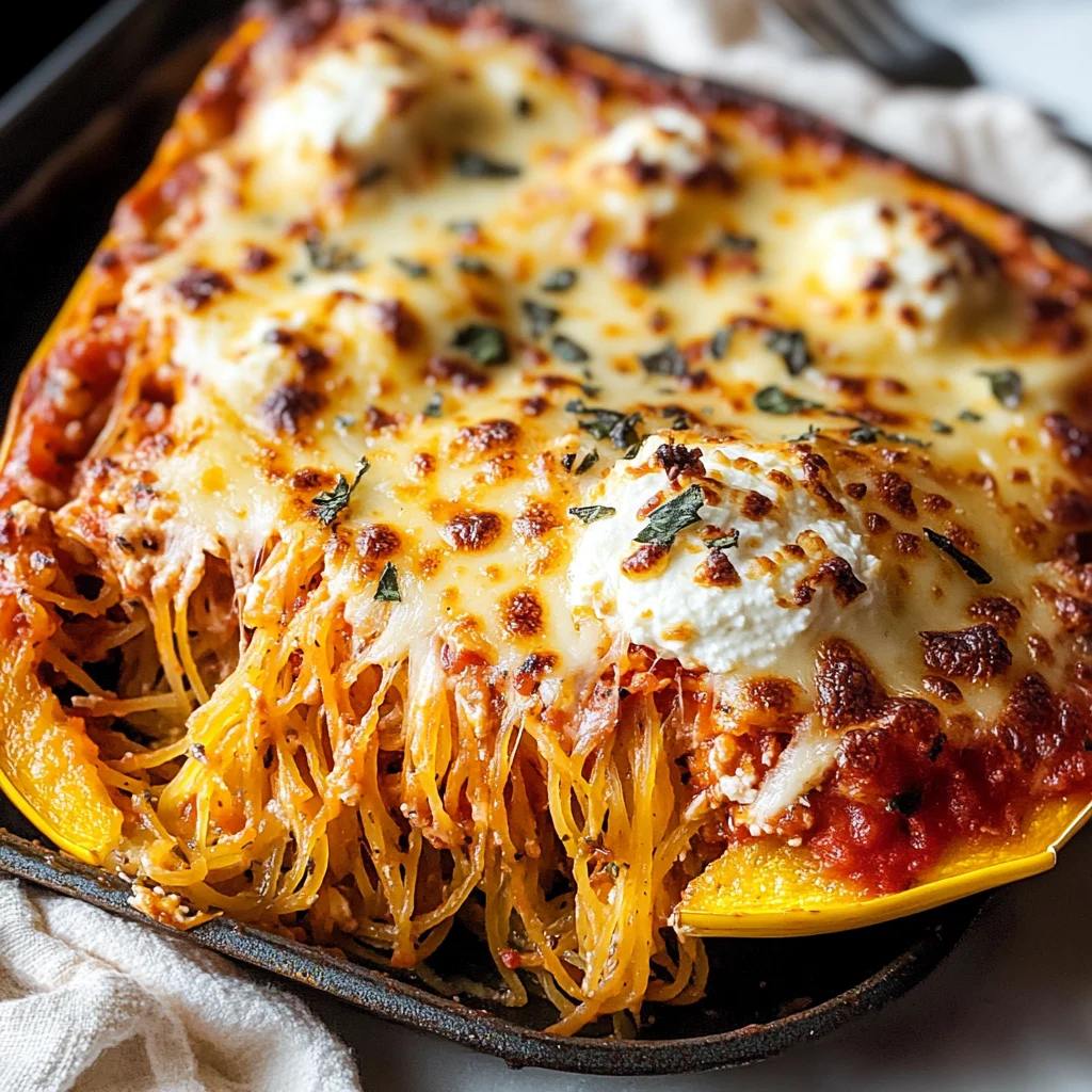 Million Dollar Spaghetti Squash Pasta