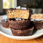 No Bake Peanut Butter Oat Cups