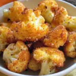 Parmesan Cauliflower Bites - Just 5 Ingredients