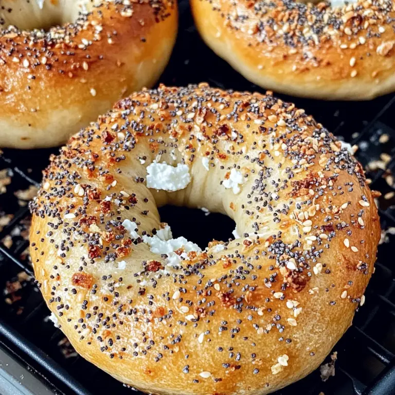 Protein Bagels with Cottage Cheese