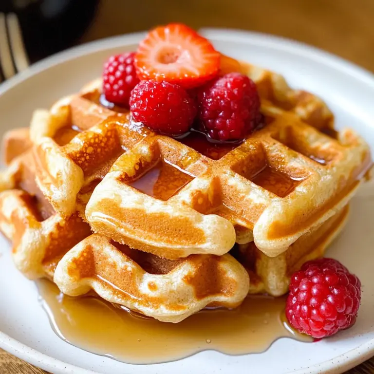 Protein Waffles