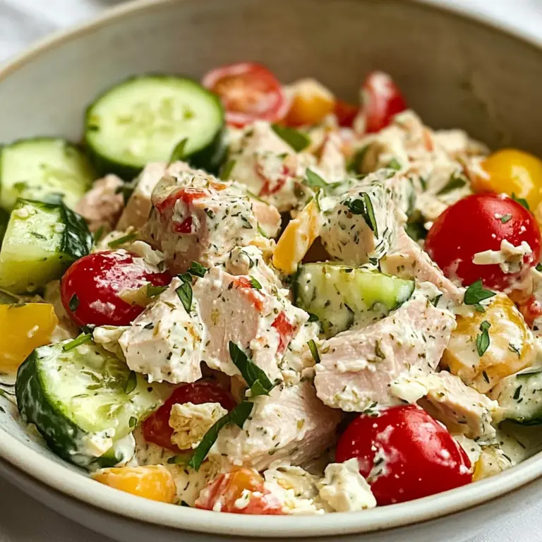 Quick Mediterranean Tuna Salad with No Mayo (Healthy)