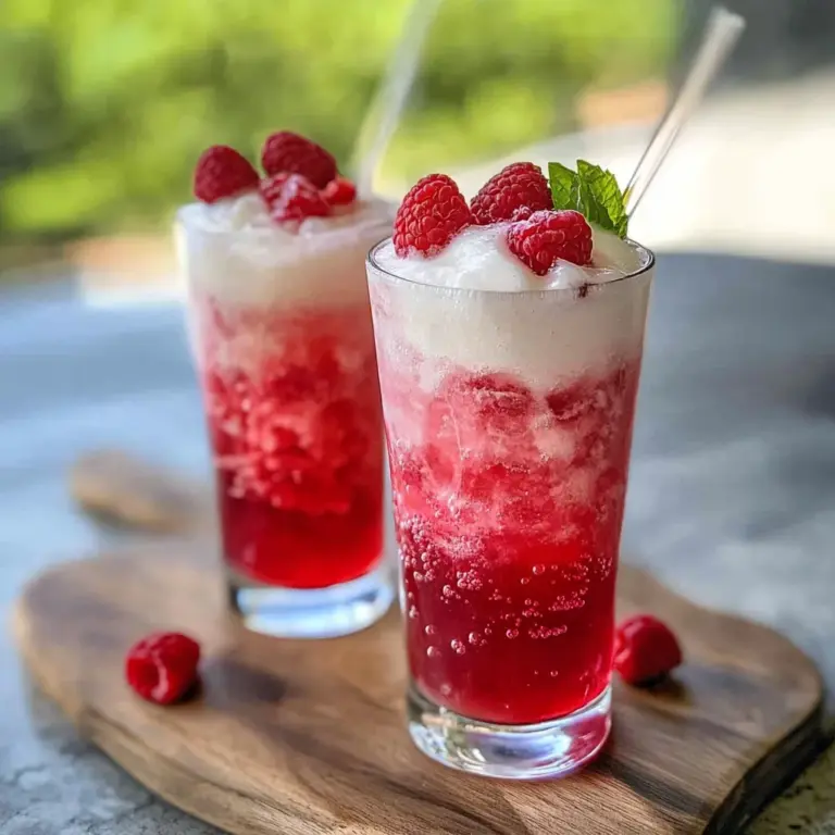 Raspberry Italian Soda