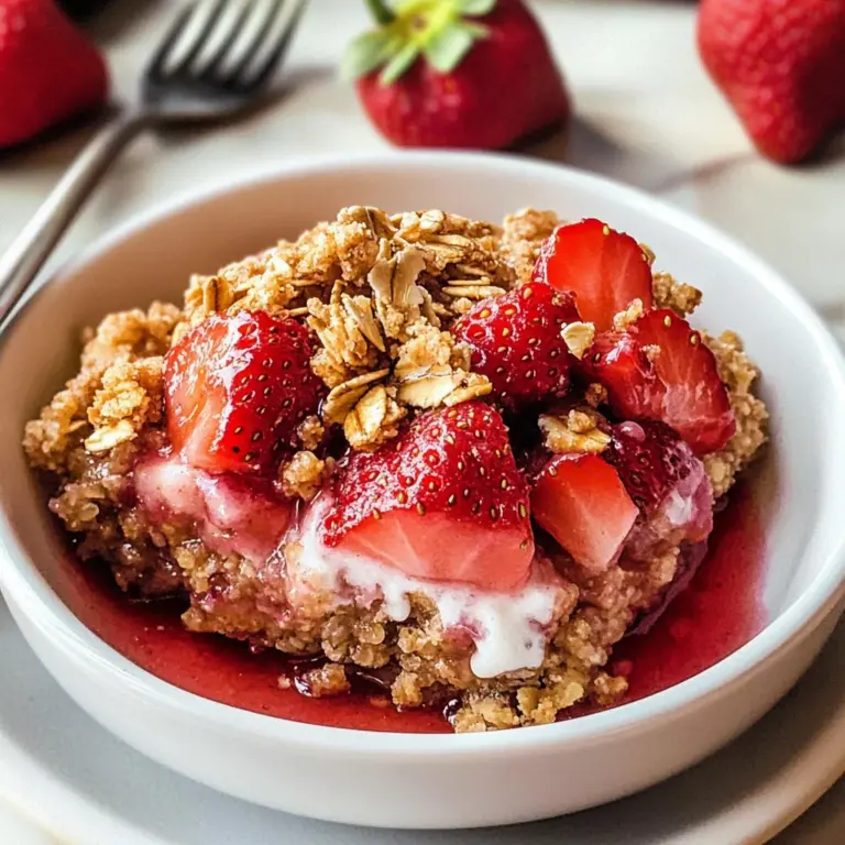 Strawberry Crisp
