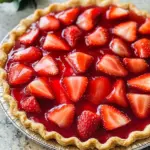 Strawberry Pie with Jello