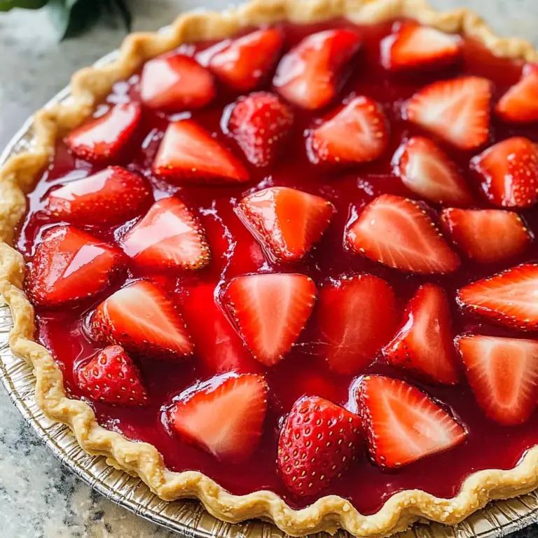 Strawberry Pie with Jello