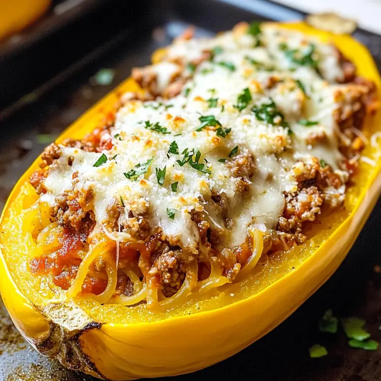 Stuffed Spaghetti Squash