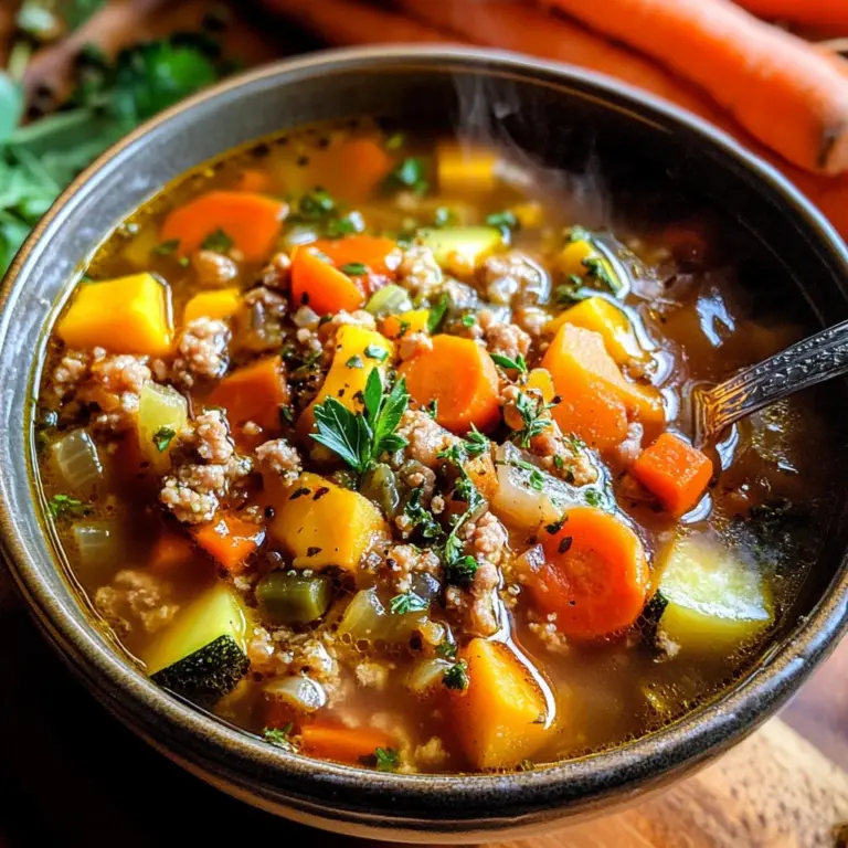 Turkey Vegetable Soup