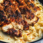 Blackened Cajun Chicken Alfredo