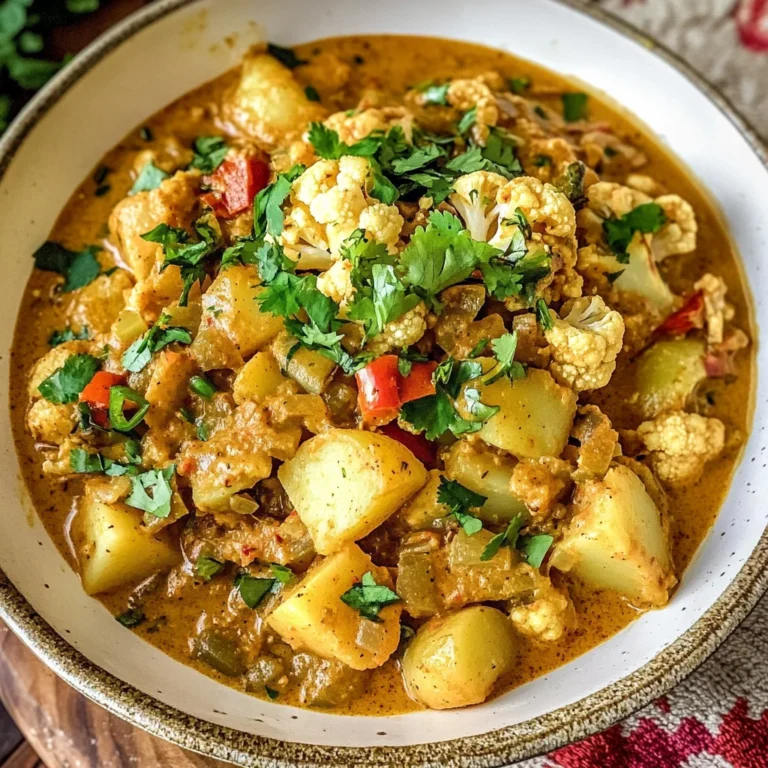 Cauliflower Potato Curry