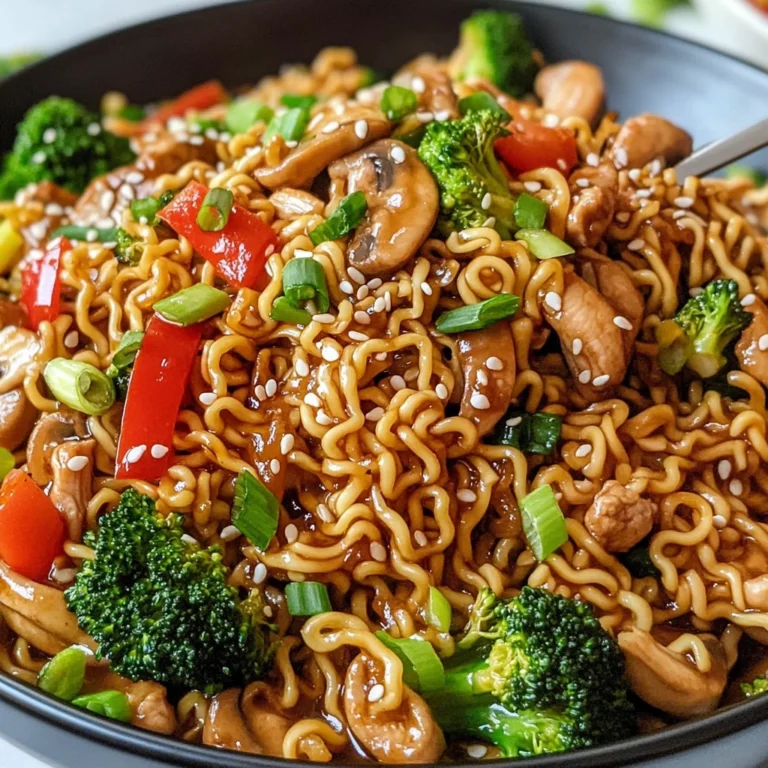 Chicken Ramen Stir Fry