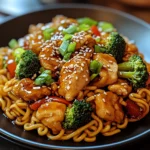 Chicken Teriyaki Noodles