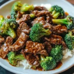 Chinese Beef and Broccoli (牛肉炒西兰花)