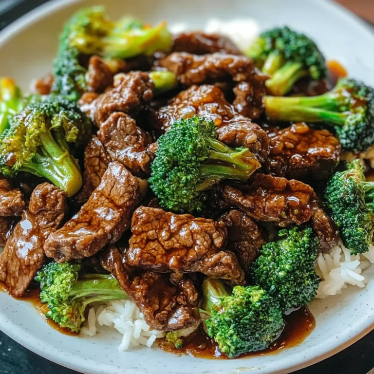 Chinese Beef and Broccoli (牛肉炒西兰花)