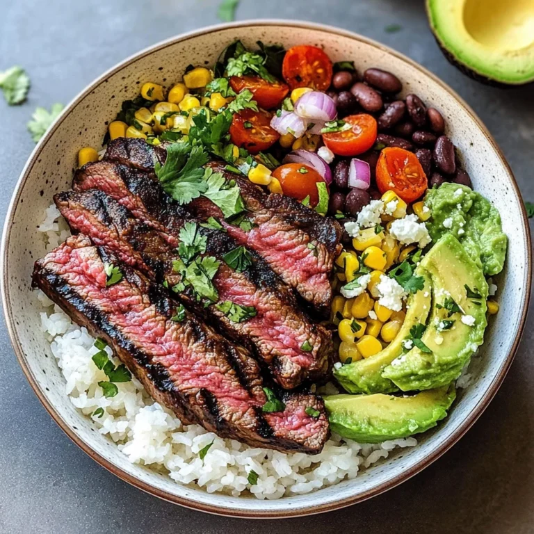 Cilantro Lime Steak Bowls: A Flavorful Recipe for a Quick Dinner