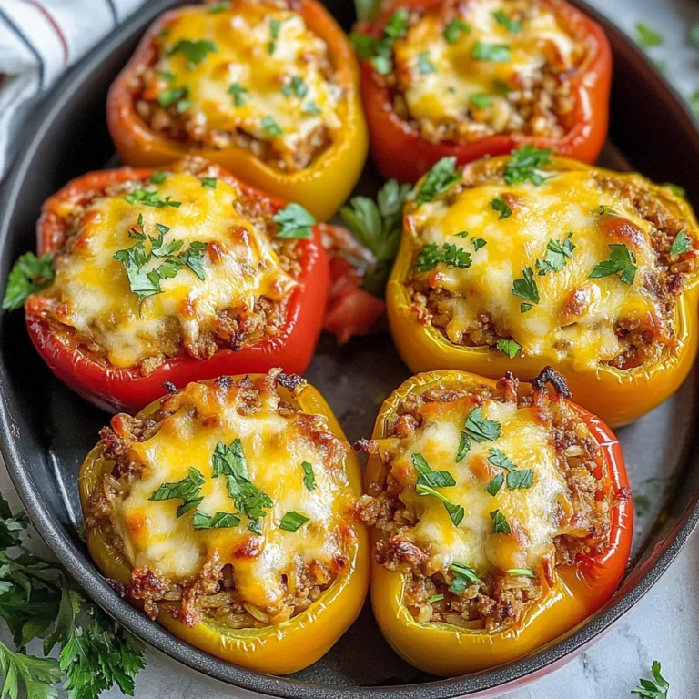 Easy Stuffed Bell Peppers Recipe